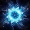 Frosty Nebula: A Cosmic Art Piece