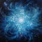 Frosty Nebula: A Cosmic Art Piece