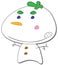 Frosty Snowman Cartoon