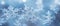 Frosty Whispers: Blue Snowflake Wonderland
