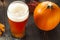 Frothy Orange Pumpkin Ale