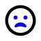 Frown open icon