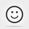 Frowning Face emoji line icon. Unhappy smiley linear style sign for mobile concept and web design. Sad face emoticon