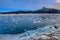 Frozen Abraham Lake View