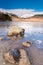 Frozen Blea Tarn portrait