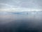 frozen Blue Ocean and glacier a view from antartica