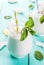 Frozen coconut mojito