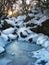 Frozen creek