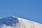 Frozen cross on Tarnica mountain, Bieszczady, Poland