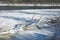 Frozen Driftwood Along The Upper Mississippi River