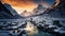 Frozen Echoes: A Captivating Photoshoot Of Tundras Lhotse