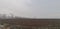 Frozen fields near the town of Zabalj