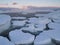 Frozen fjord - Arctic, Svalbard