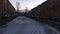 The frozen Griboyedov canal