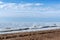 The frozen Gulf of Finland on a frosty day