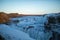 frozen Gullfoss waterfall