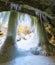 Frozen Ice Waterfall, Starved Rock State Park