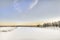 Frozen Lake in Inari, Finland