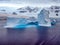 Frozen landscapes and Icebergs off the Antarctic peninsula