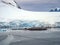 Frozen landscapes of Port Lockroy, Antarctica