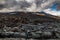Frozen lava of Tolbachik volcano, Kamchatka