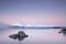 Frozen Loch Rannoch Moor Winter by Glencoe West Highlands Black Mount Scottish Mountain