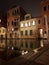 A frozen moment of a calm venetian night