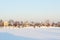 Frozen Neva river