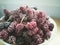 Frozen Organic Mulberry, closeup â€“ Image