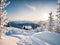 Frozen Panoramas winter : A Cinematic Journey through Winter Whiteness