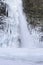 Frozen Pool at Horsetail Falls Oregon