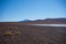 Frozen salt lake on the Andes, road trip to the famous Uyuni Salt Flat, travel destination in Bolivia.