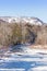 Frozen Schoharie Creek, Hunter Mountain, New York