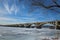 Frozen Susquehann River