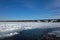Frozen Susquehann River