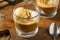 Frozen Sweet Affogato Coffee Dessert