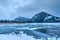 Frozen Vermilion Lakes, Banff National Park