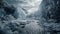 Frozen Wasteland: Cinematic Hyper-Detail in Unreal Engine\\\'s Ice Comet World