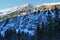 Frozen waterfalls in the Gastein Mountains, Austria, Europe.