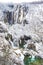 Frozen Waterfalls at Plitvice National Park, Croatia