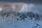 A frozen window like trees, landscape