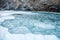Frozen Zanskar River Waves. Minus degree Temperature. Ladakh. India