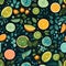 Frui fiesta Seamless Patterns, Generative AI