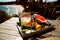 Fruit basket overlooking Stokes Bay