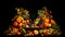 Fruit and berry autumn banner