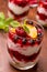 Fruit and Berry Parfait for Dessert