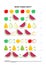 Fruit and berry themed educational logic game - sequential pattern recognition
