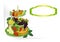 Fruit bowl, cdr vector