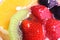 Fruit Cake (strawberry, kiwi, plum, orange) top