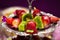 Fruit canape snack